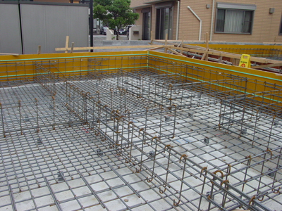 2-4基礎の鉄筋