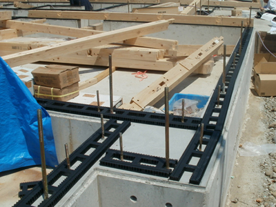 3-1基礎パッキン施工