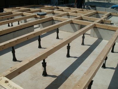 3-3床下地組の土台・大引き施工